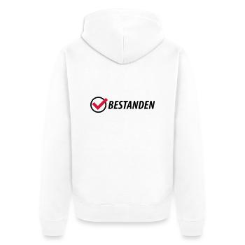 bestanden__f2 - Veste à capuche bio Premium Unisexe - blanc - Dos - Thijin (182cm)