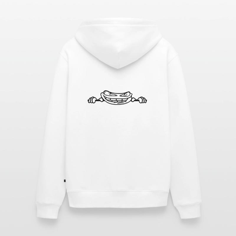 hide frame text write wall wall meme g Unisex Premium Organic Zip Hoodie