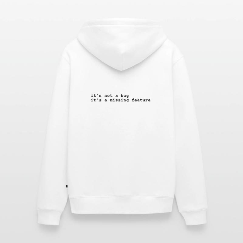 it's not a bug - it's a missing feature Veste à capuche bio Premium Unisexe
