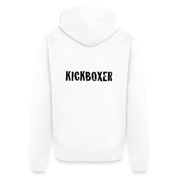 kickboxer - Veste à capuche bio Premium Unisexe - blanc - Dos - Thijin (182cm)