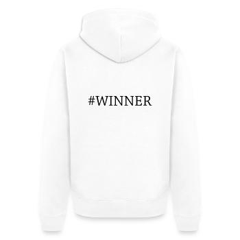 Winner - Veste à capuche bio Premium Unisexe - blanc - Dos - Thijin (182cm)