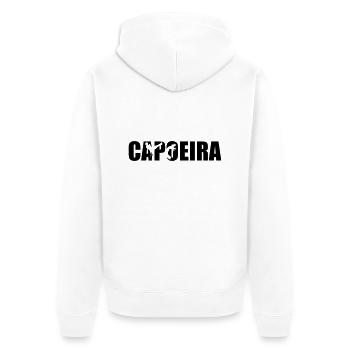 Capoeira - Veste à capuche bio Premium Unisexe - blanc - Dos - Thijin (182cm)