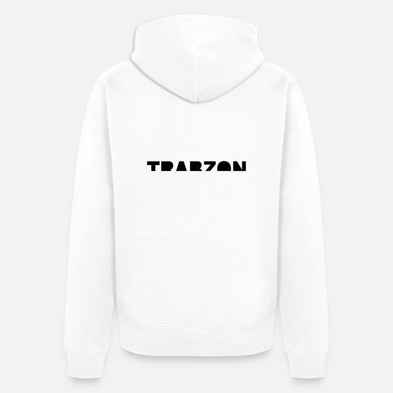 Trabzon - Unisex Premium Bio Zip Hoodie - Weiß
