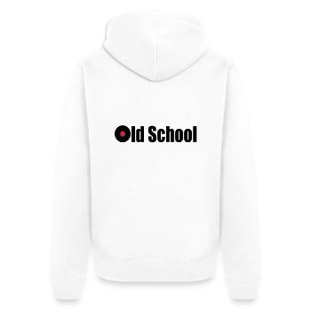 vinyle - Veste à capuche bio Premium Unisexe - blanc - Dos - Thijin (182cm)