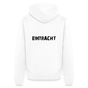 Concord 01 - Unisex Premium Organic Zip Hoodie - white - Back - Thijin (182cm)