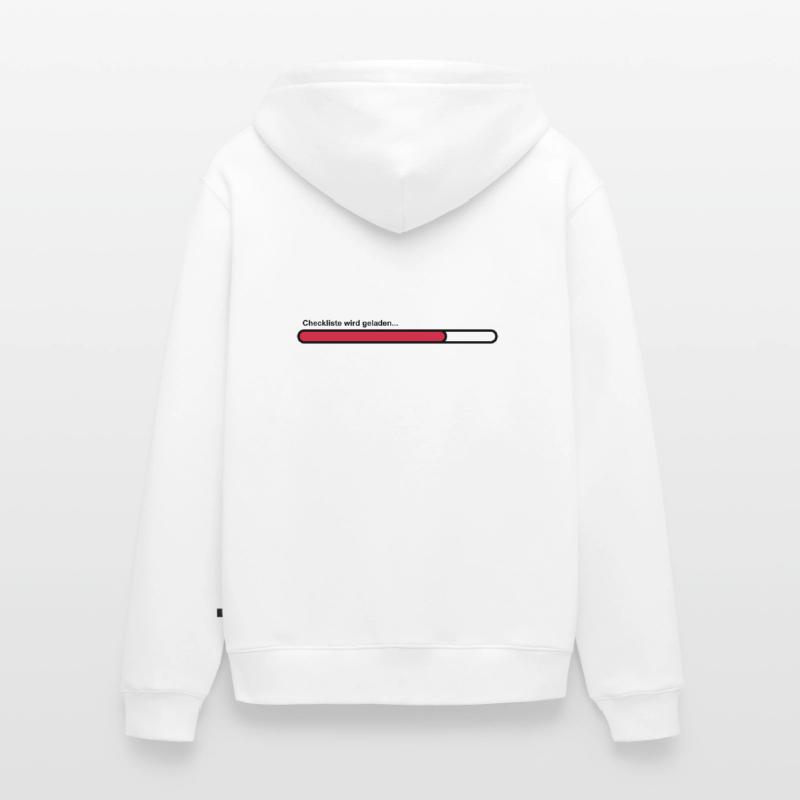checkliste Unisex Premium Bio Zip Hoodie