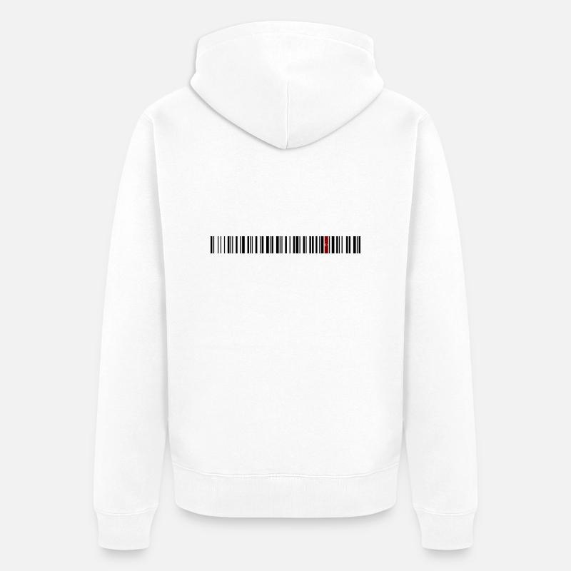 Çanakkale - Veste à capuche bio Premium Unisexe - blanc