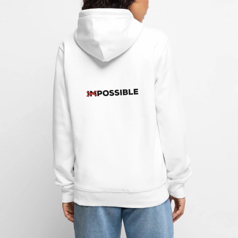 possible possible solution de sortie Optimist oui Veste à capuche bio Premium Unisexe