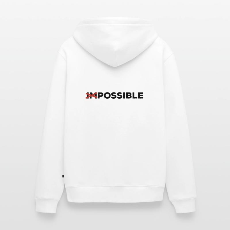 possible possible solution de sortie Optimist oui Veste à capuche bio Premium Unisexe