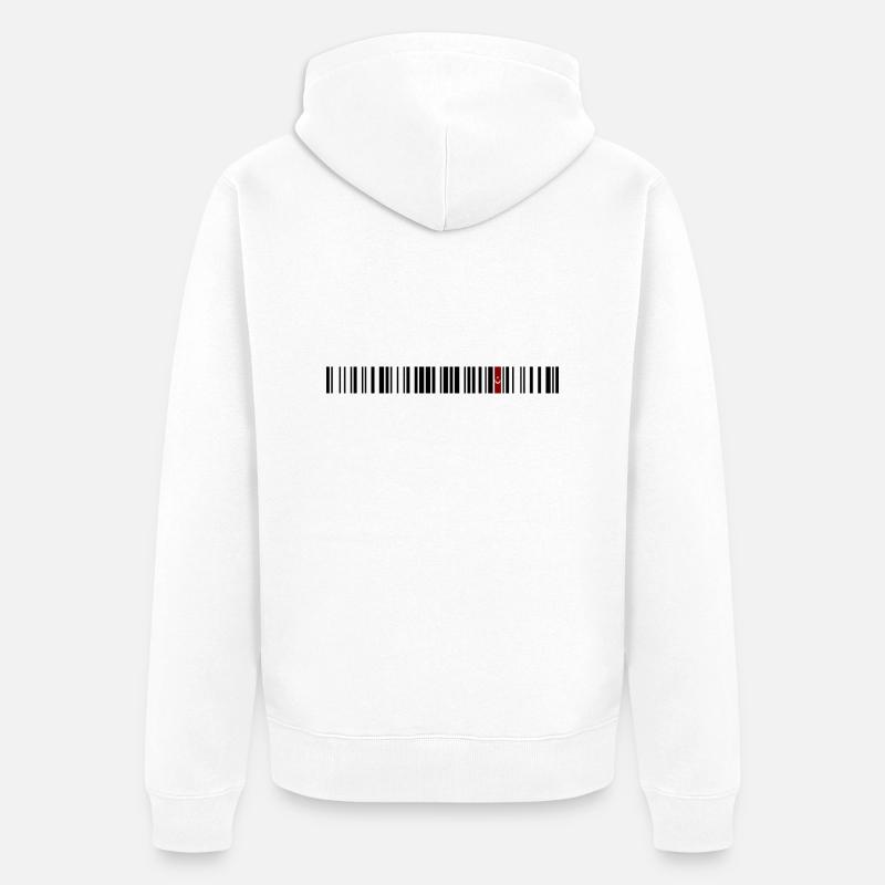 Bayburt - Veste à capuche bio Premium Unisexe - blanc