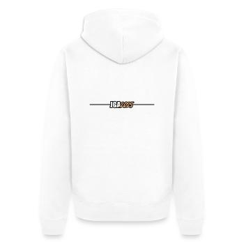 Jga 2025 Linie - Unisex Premium Bio Zip Hoodie - Weiß - Hinten - Thijin (182cm)