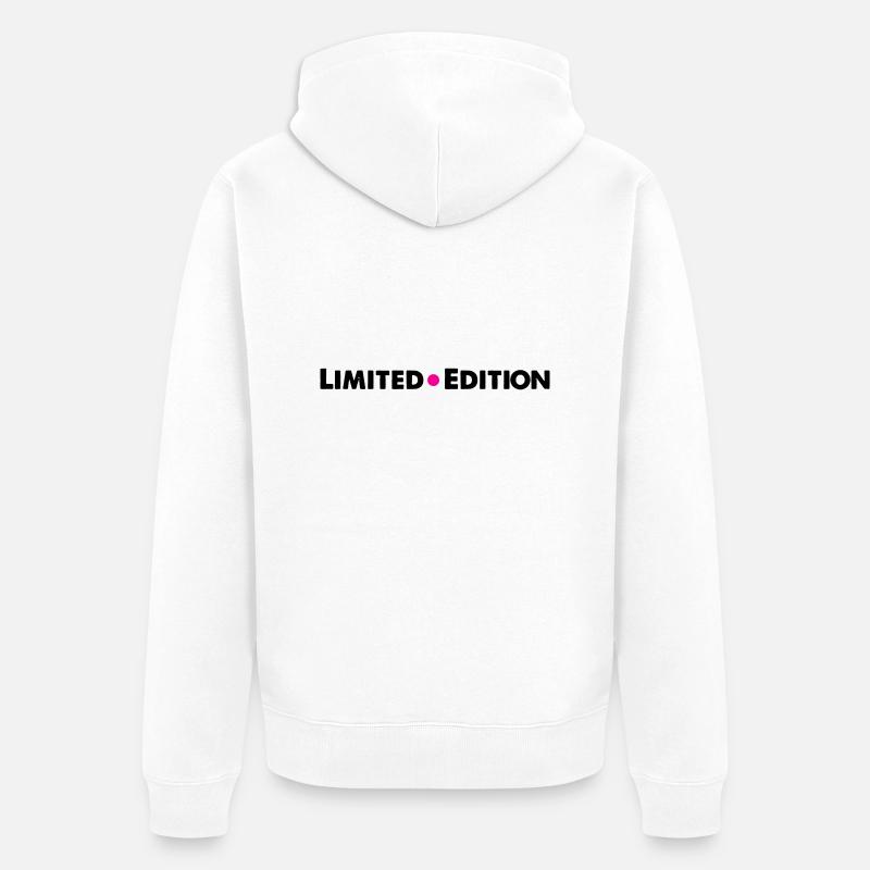Édition limitée - Veste à capuche bio Premium Unisexe - blanc