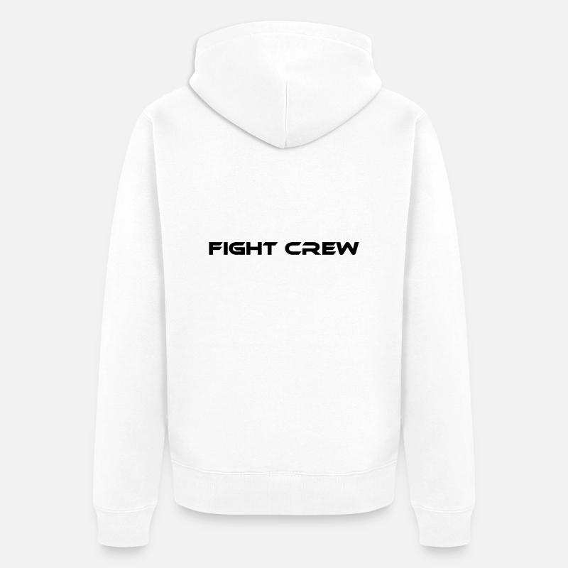 Fight Crew - Veste à capuche bio Premium Unisexe - blanc