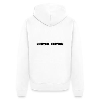 Limitierte Auflage Geburtstag Vektor Design 12 - Unisex Premium Bio Zip Hoodie - Weiß - Hinten - Thijin (182cm)