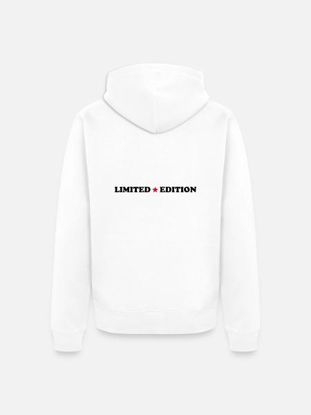 limited_edition - Unisex Premium Organic Zip Hoodie - white