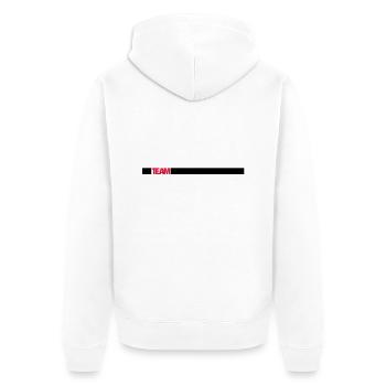 Équipe - Veste à capuche bio Premium Unisexe - blanc - Dos - Thijin (182cm)