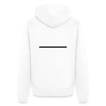 Straight Forward - Veste à capuche bio Premium Unisexe - blanc - Dos - Thijin (182cm)