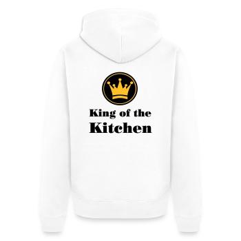cuisine - Veste à capuche bio Premium Unisexe - blanc - Dos - Thijin (182cm)