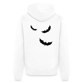 Battes - Veste à capuche bio Premium Unisexe - blanc - Dos - Thijin (182cm)