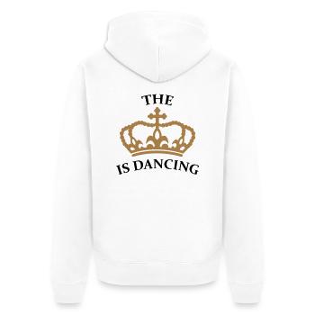 Le roi danse - Veste à capuche bio Premium Unisexe - blanc - Dos - Thijin (182cm)