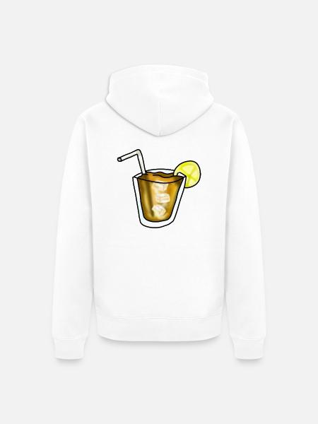 Eistee - Unisex Premium Bio Zip Hoodie - Weiß