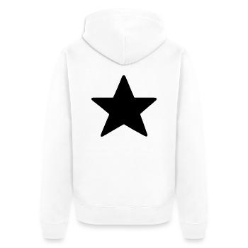 star - Veste à capuche bio Premium Unisexe - blanc - Dos - Thijin (182cm)