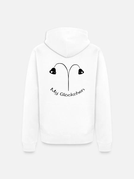 My Glöckchen - Unisex Premium Bio Zip Hoodie - Weiß
