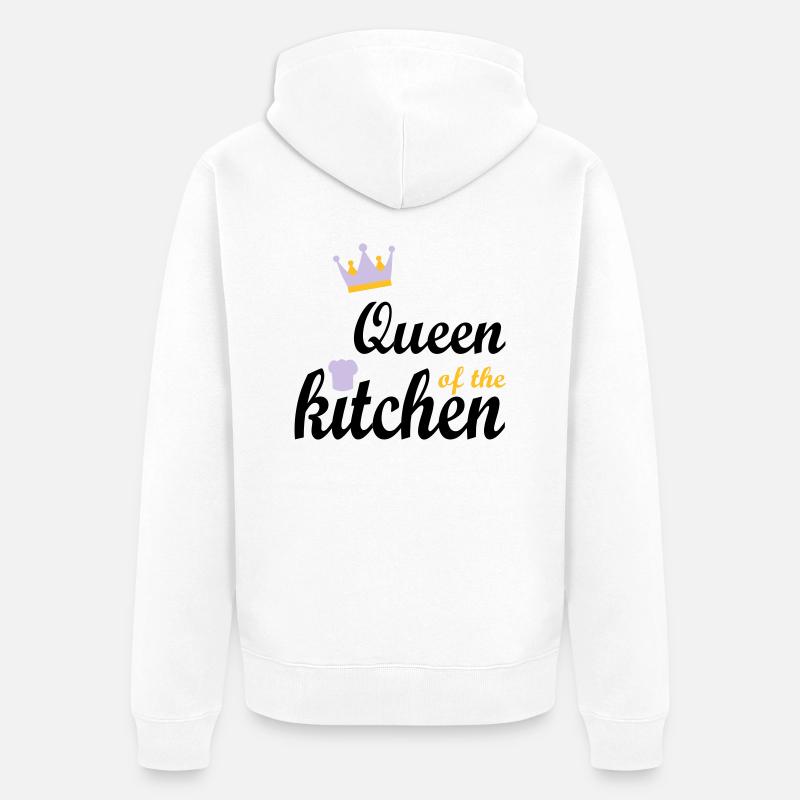 cuisine - Veste à capuche bio Premium Unisexe - blanc