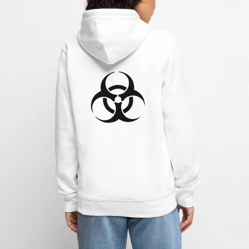 hardstyle biohazard Pullover Veste à capuche bio Premium Unisexe