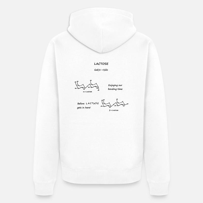 Science - Veste à capuche bio Premium Unisexe - blanc