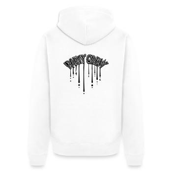 Équipe de graffiti Party - Veste à capuche bio Premium Unisexe - blanc - Dos - Thijin (182cm)