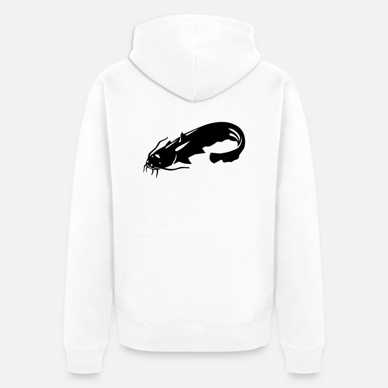 Wels - Unisex Premium Bio Zip Hoodie - Weiß