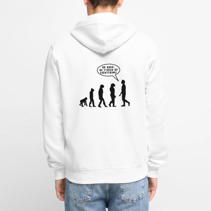 Evolution Unisex Premium Bio Zip Hoodie