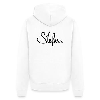 stefan_ra1 - Veste à capuche bio Premium Unisexe - blanc - Dos - Thijin (182cm)