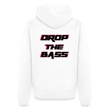 Bass - Veste à capuche bio Premium Unisexe - blanc - Dos - Thijin (182cm)
