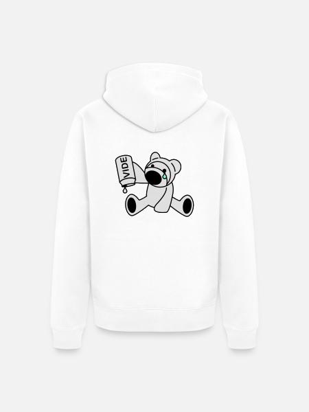 Ourson - Veste à capuche bio Premium Unisexe - blanc