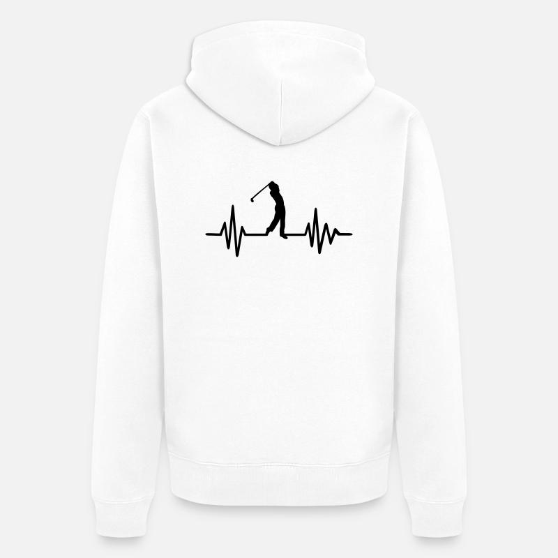 Golf - Veste à capuche bio Premium Unisexe - blanc