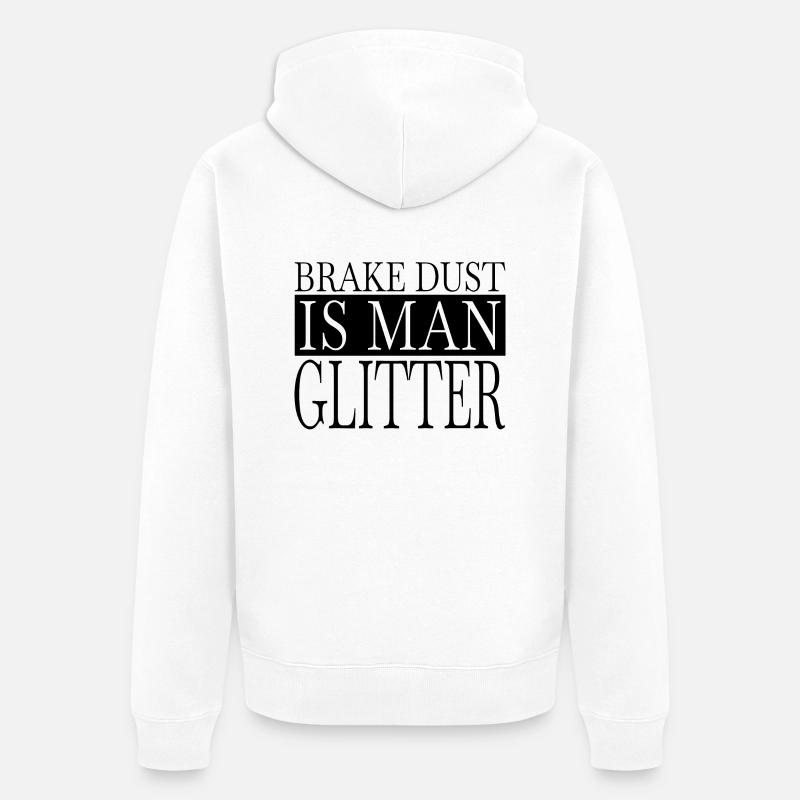 automobile baseballcoffeemug - Veste à capuche bio Premium Unisexe - blanc