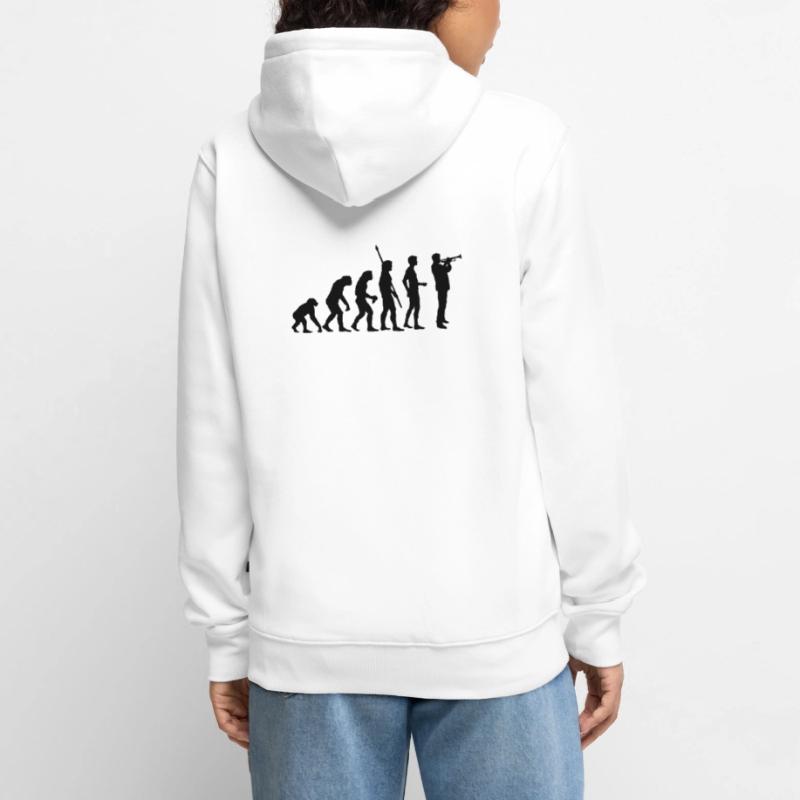 evolution_trompeter Unisex Premium Bio Zip Hoodie