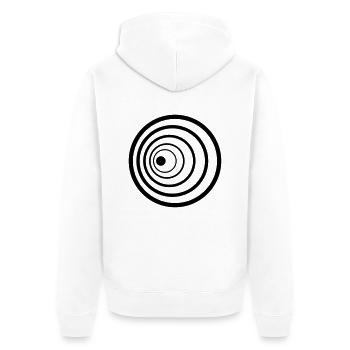 Dopplereffekt Physiker Sitcom Big Bang Urknall Uni - Unisex Premium Bio Zip Hoodie - Weiß - Hinten - Thijin (182cm)