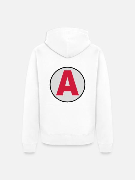 jeune conducteur - Veste à capuche bio Premium Unisexe - blanc