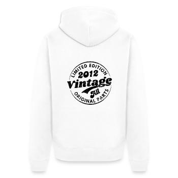 Limited edition 2012 vintage all original parts - Veste à capuche bio Premium Unisexe - blanc - Dos - Thijin (182cm)