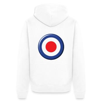 target - Veste à capuche bio Premium Unisexe - blanc - Dos - Thijin (182cm)