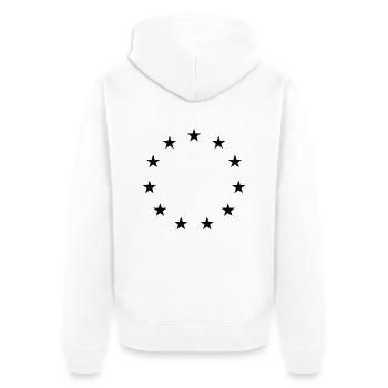 Stars - Veste à capuche bio Premium Unisexe - blanc - Dos - Thijin (182cm)