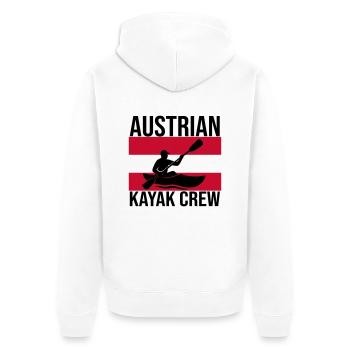 Chemise autrichienne Kayak Crew Kajak - Veste à capuche bio Premium Unisexe - blanc - Dos - Thijin (182cm)