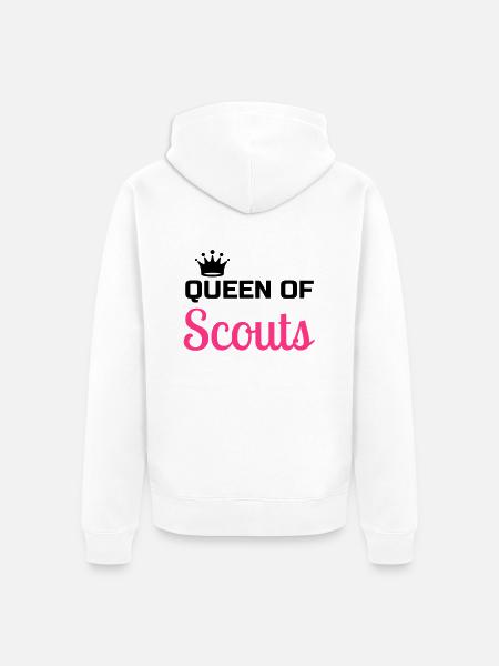 scout / scouting / scoutisme / guide - Veste à capuche bio Premium Unisexe - blanc
