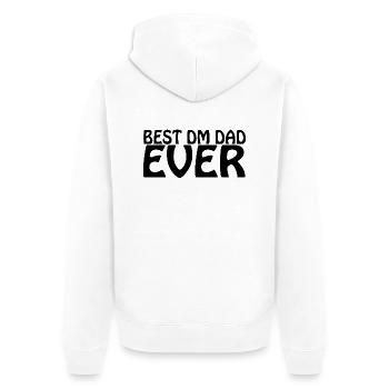 boardgame chess backgammon game night - Unisex Premium Bio Zip Hoodie - Weiß - Hinten - Thijin (182cm)