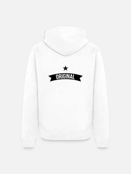 Original - Veste à capuche bio Premium Unisexe - blanc
