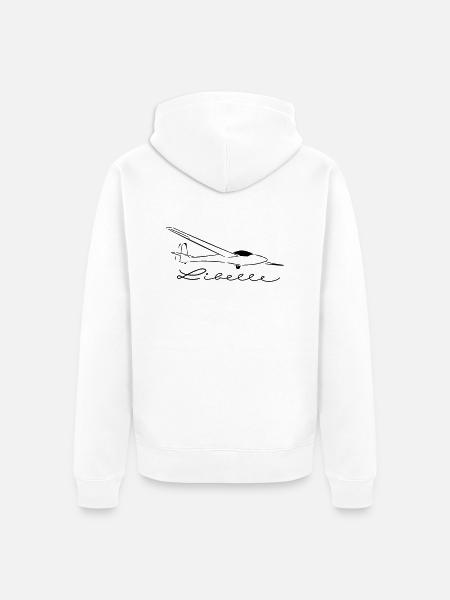 standard libelle - Unisex Premium Bio Zip Hoodie - Weiß