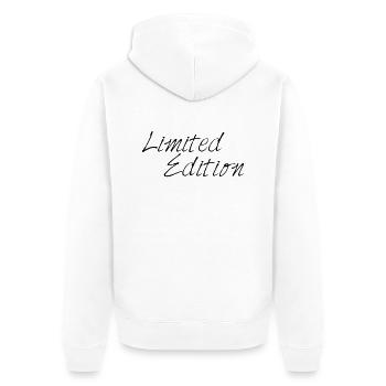 Limited Edition - Veste à capuche bio Premium Unisexe - blanc - Dos - Thijin (182cm)